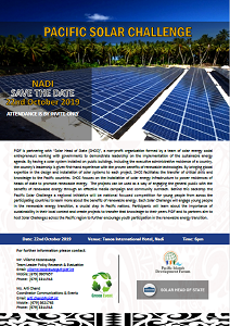 Pacific Solar Challenge - 22 October 2019