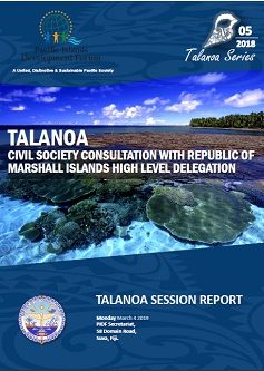 Talanoa Series 05 - Civil Society Consultation with the Republic of Marshall Islands  - March 4 2019.