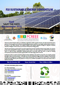 Fiji Sustainable Energy Consortium Consultation: Nadi - 8 November 2019