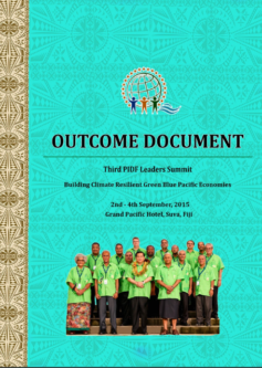 2015 PIDF Summit Outcome Document