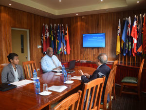 PIDF MEETS KEY US SECURITY TRAINING INSTITUTE OFFICIAL