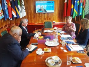 NORWEGIAN DEPUTY FOREIGN MINISTER MEETS PIDF