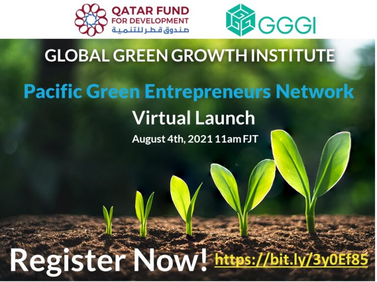 THE PACIFIC GREEN ENTREPRENUERS NETWORK IS OFFICIALLY LAUNCHING